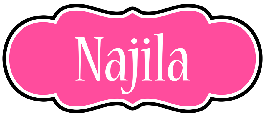 Najila invitation logo