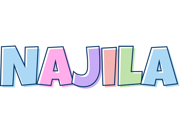 Najila pastel logo