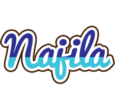 Najila raining logo