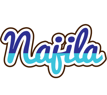 Najila raining logo
