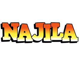 Najila sunset logo