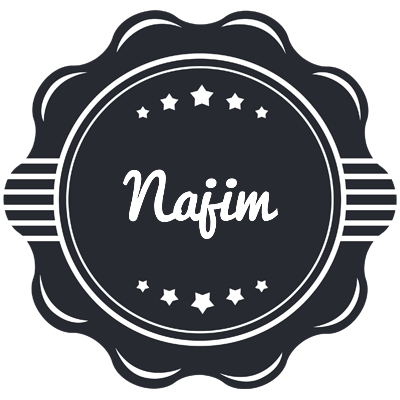Najim badge logo