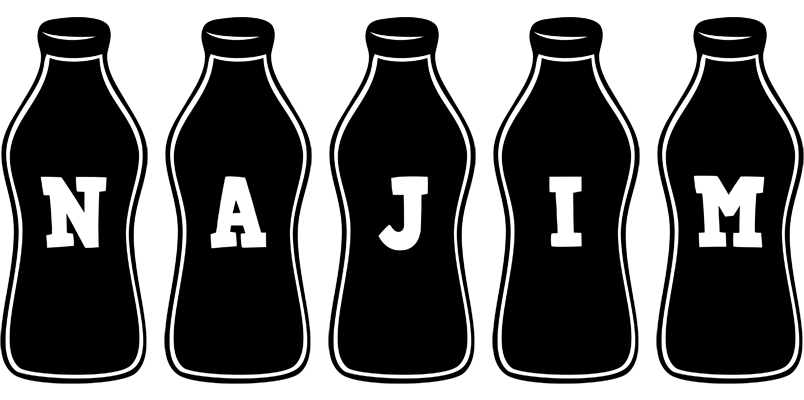 Najim bottle logo