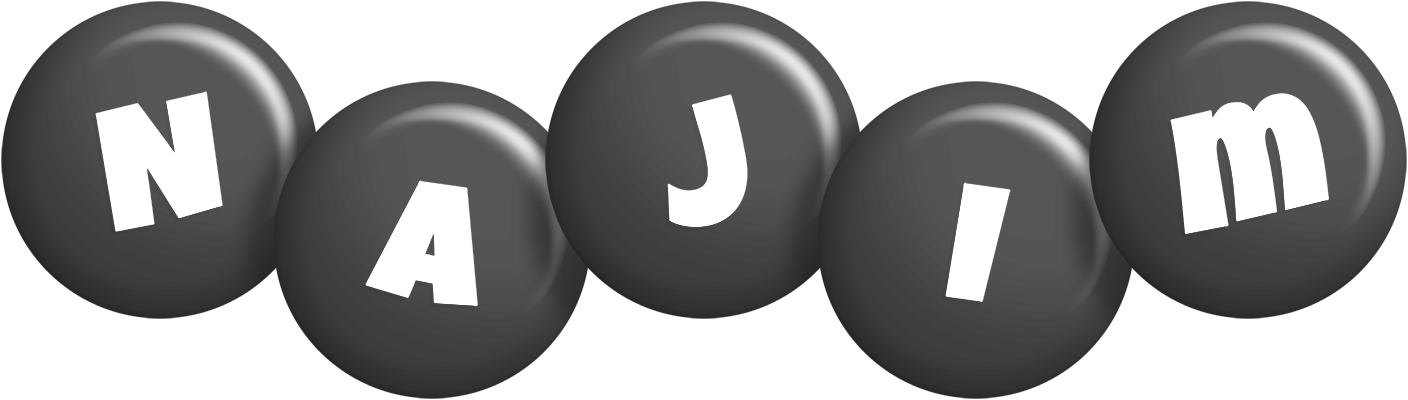 Najim candy-black logo