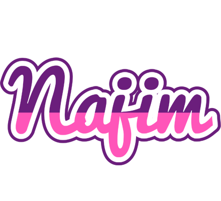 Najim cheerful logo