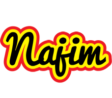 Najim flaming logo