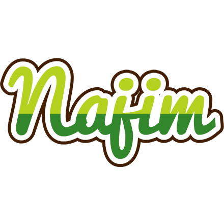 Najim golfing logo