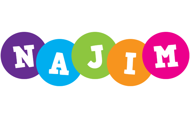 Najim happy logo