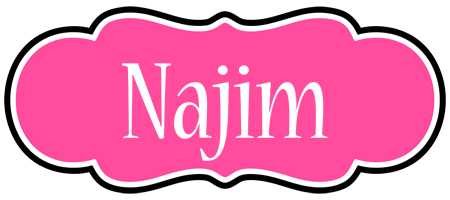 Najim invitation logo