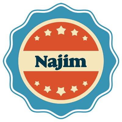 Najim labels logo