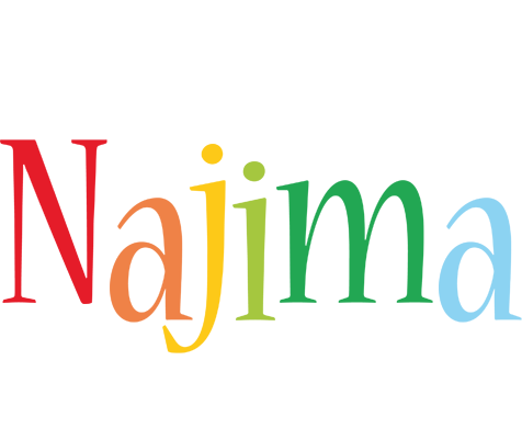 Najima birthday logo