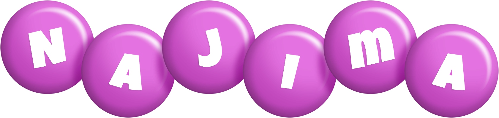Najima candy-purple logo