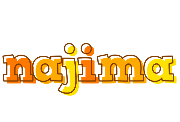 Najima desert logo
