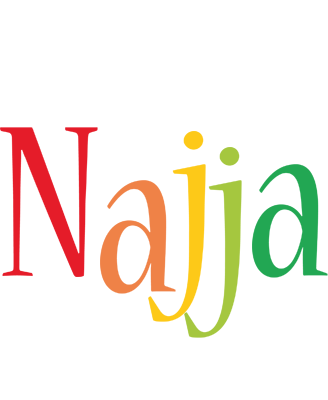 Najja birthday logo