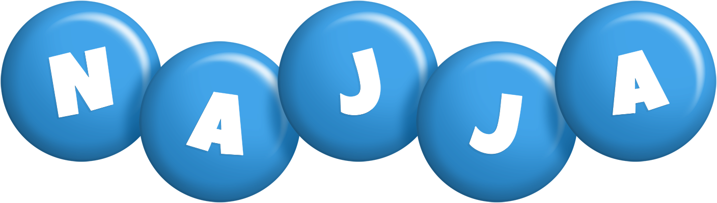 Najja candy-blue logo