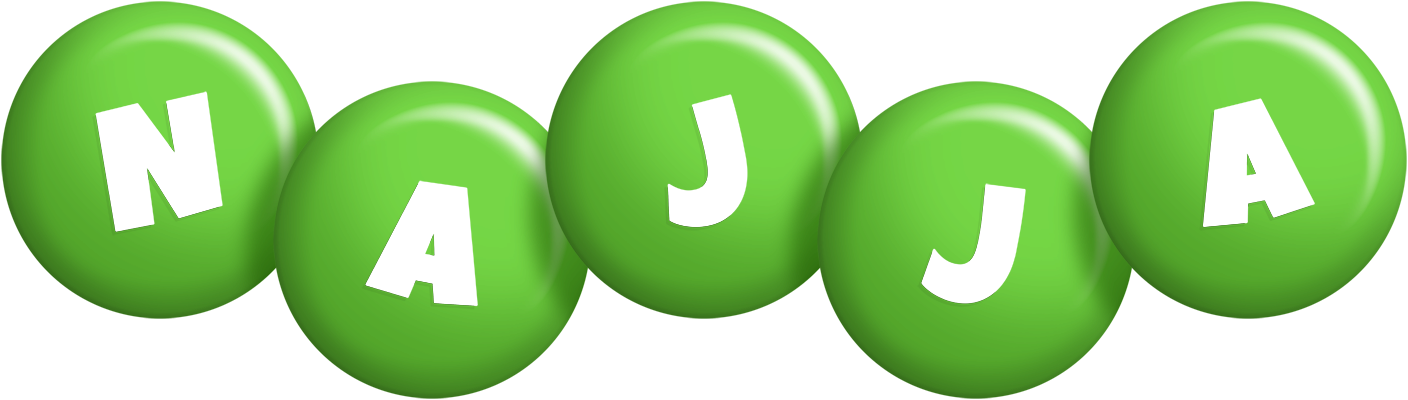 Najja candy-green logo