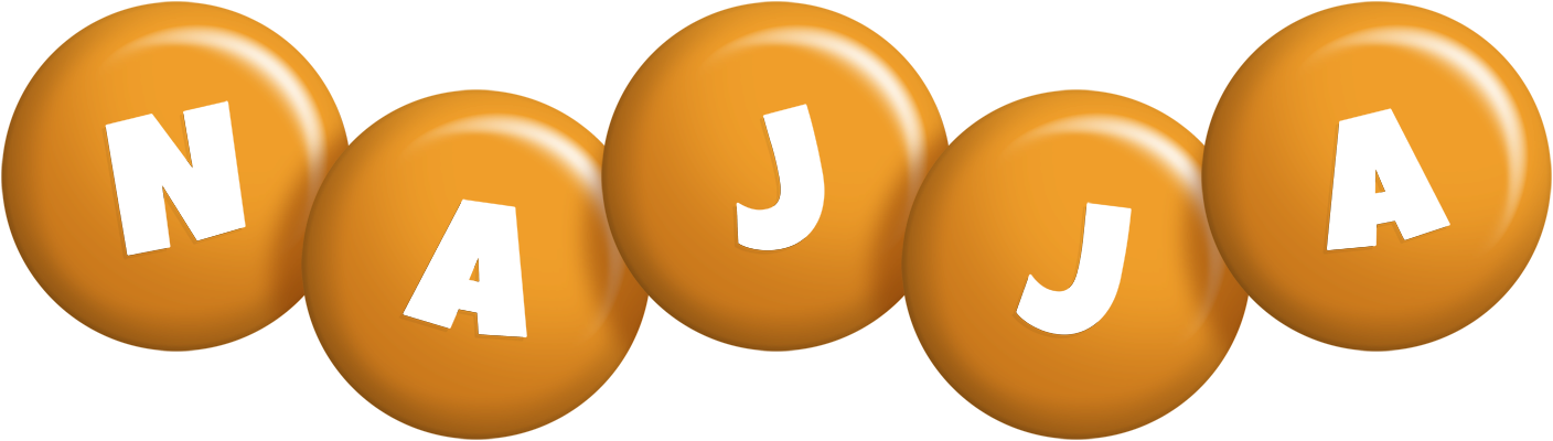 Najja candy-orange logo