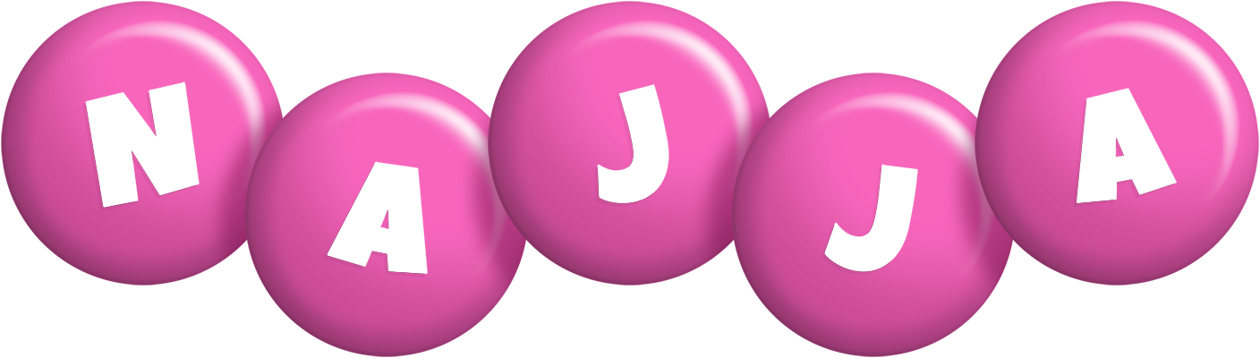Najja candy-pink logo