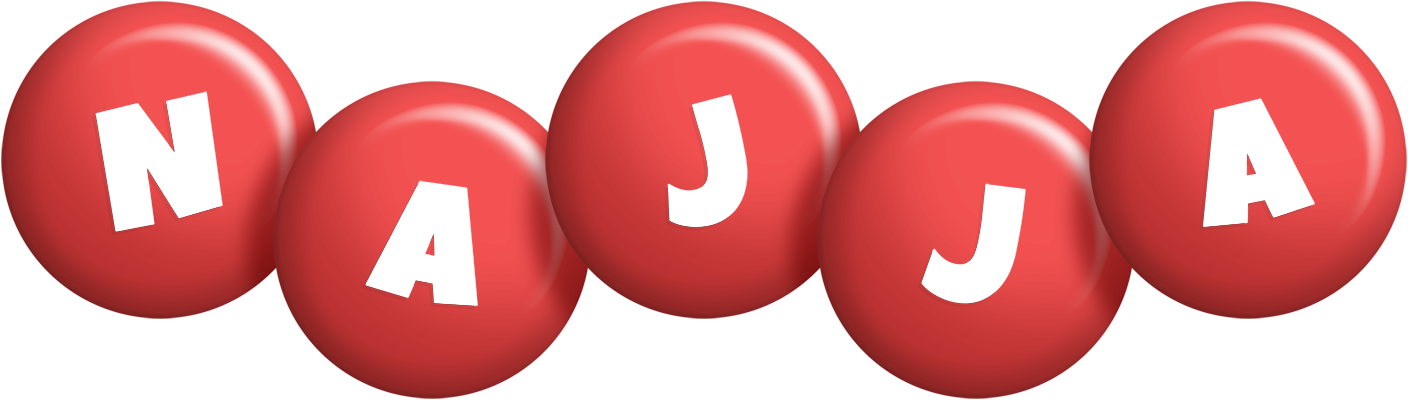 Najja candy-red logo