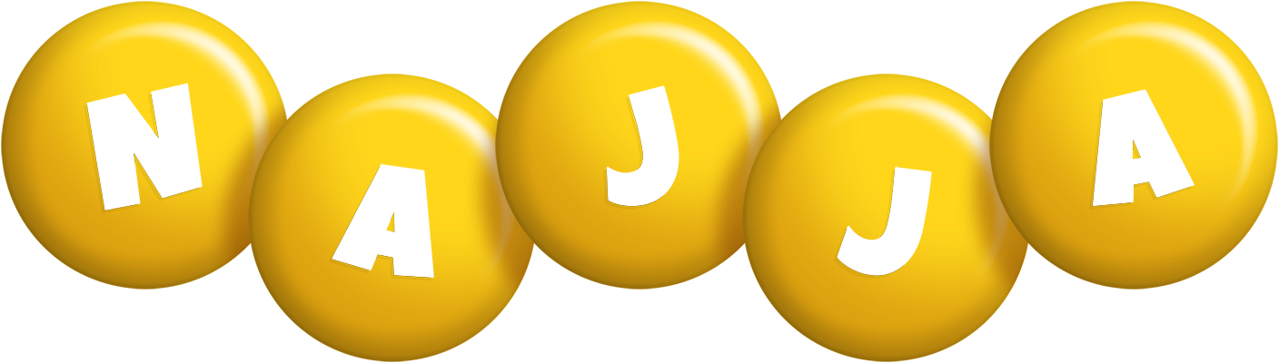 Najja candy-yellow logo