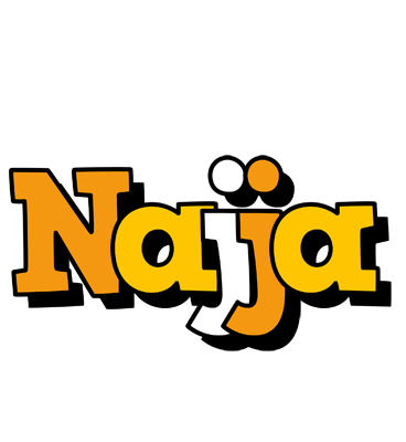 Najja cartoon logo