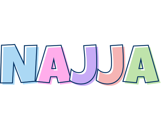 Najja pastel logo