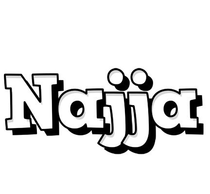Najja snowing logo