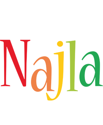 Najla birthday logo