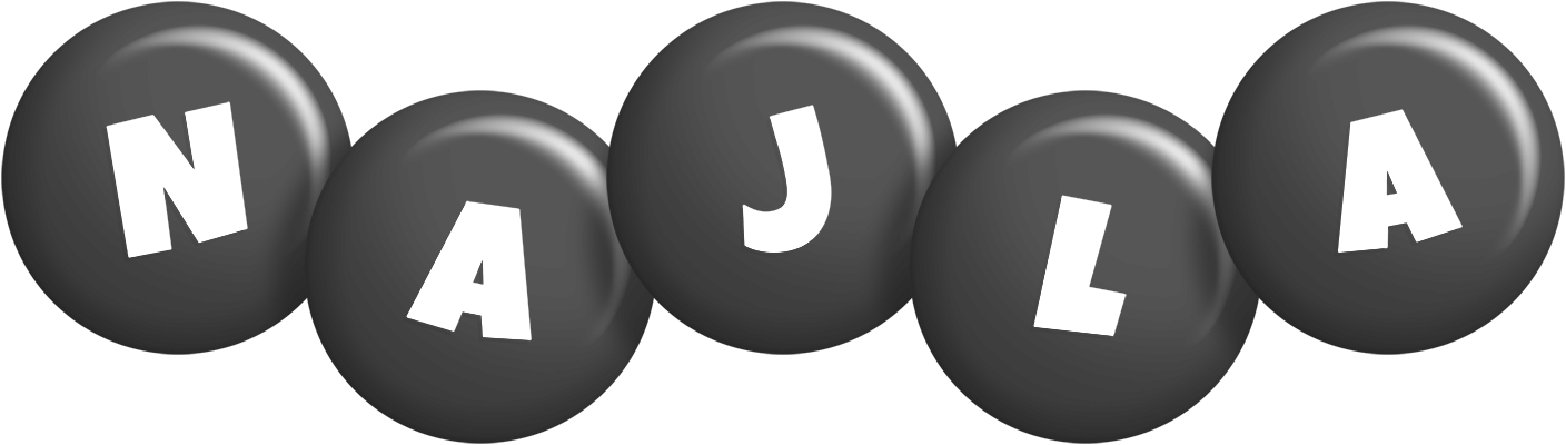 Najla candy-black logo