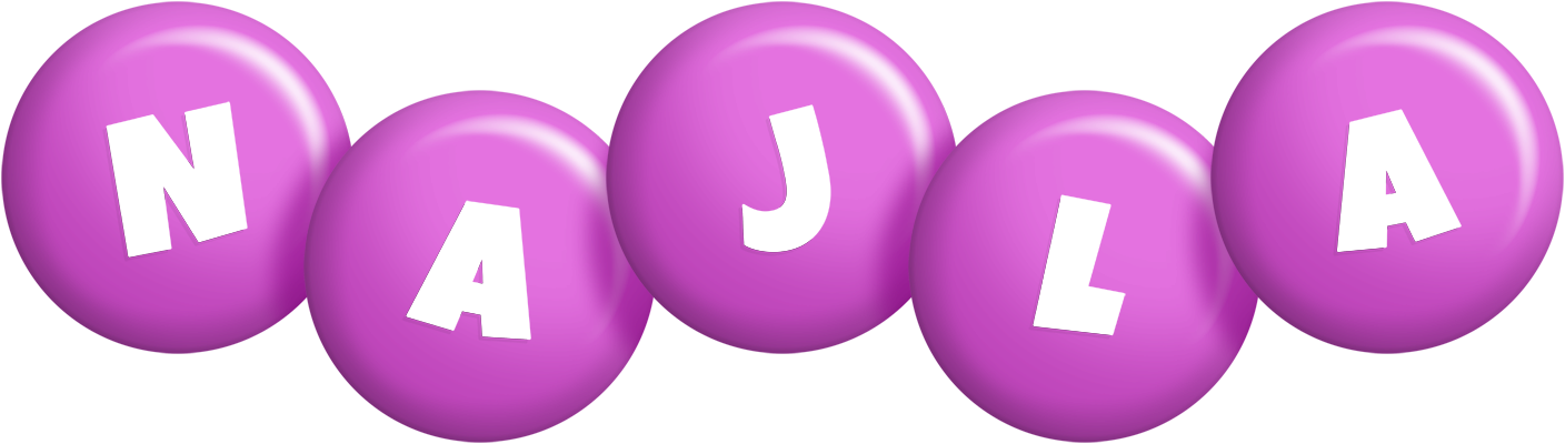 Najla candy-purple logo