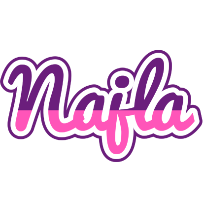 Najla cheerful logo