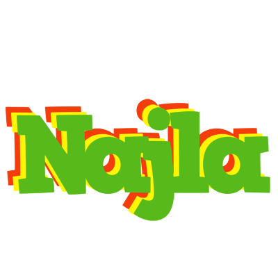 Najla crocodile logo