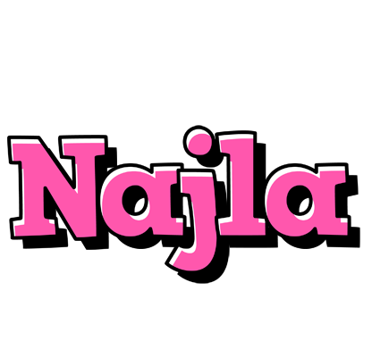 Najla girlish logo