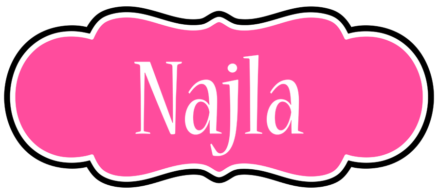 Najla invitation logo