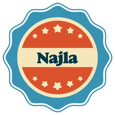 Najla labels logo