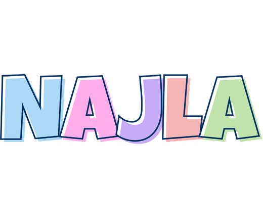 Najla pastel logo
