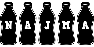 Najma bottle logo