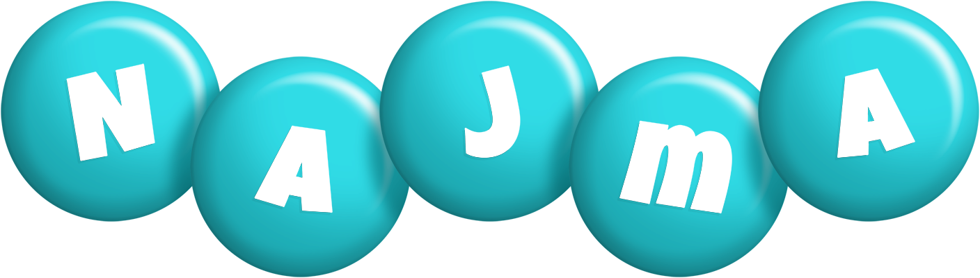 Najma candy-azur logo
