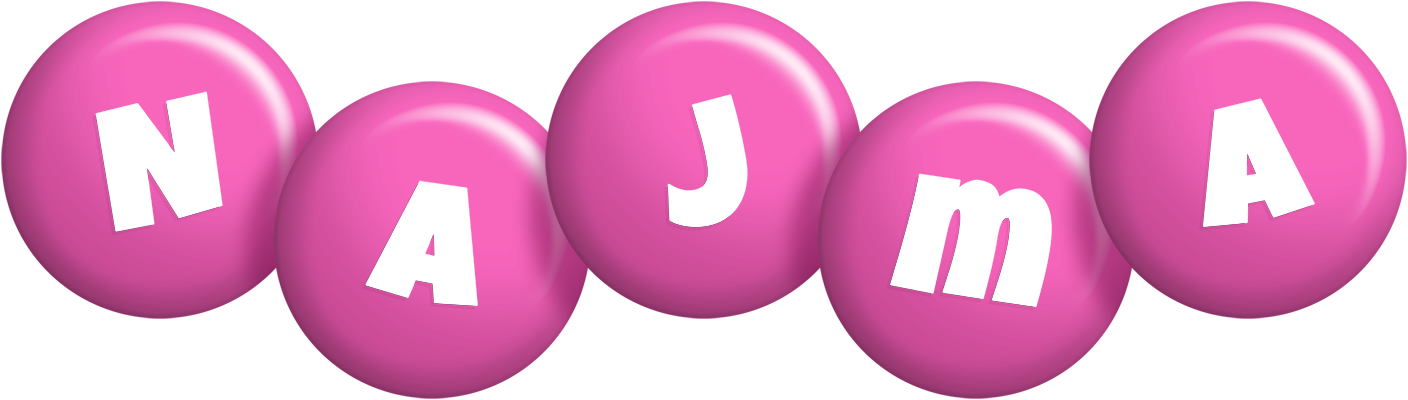 Najma candy-pink logo