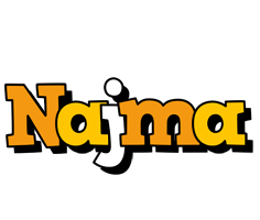 Najma cartoon logo