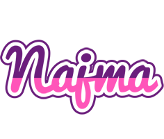 Najma cheerful logo