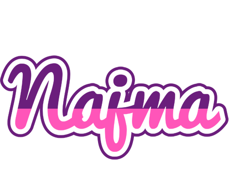 Najma cheerful logo