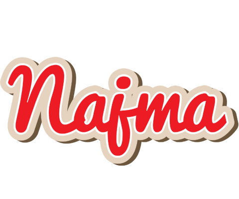 Najma chocolate logo