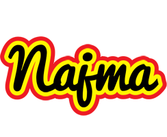 Najma flaming logo