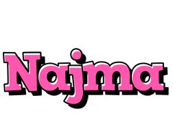 Najma girlish logo