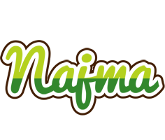 Najma golfing logo