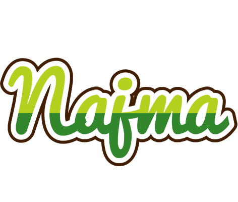 Najma golfing logo