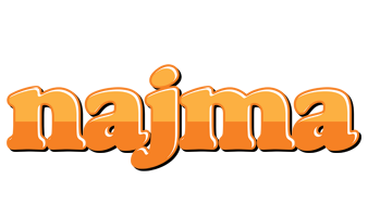 Najma orange logo