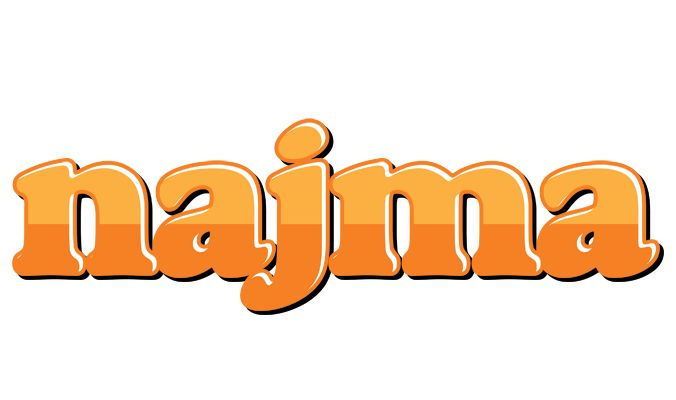 Najma orange logo