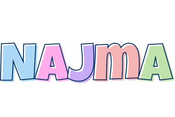 Najma pastel logo